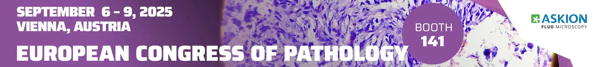 ASKION is exhibiting at 37th European Congress of Pathology in Vienna .